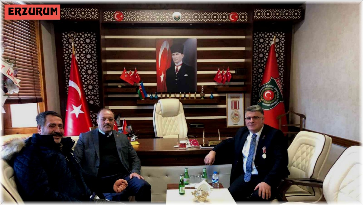 Başkan Karataş'tan Türkiye Harp Malulü Gaziler Şehit Dul ve Yetimleri Derneği'ne ziyaret
