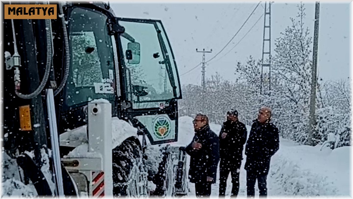 Başkan Kazgan karla mücadele çalışmalarını denetledi