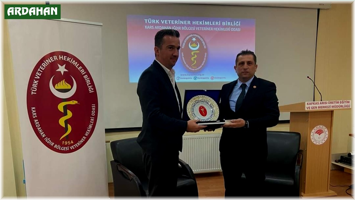Başkan Ödül, Ardahan'da veteriner hekimlerle buluştu