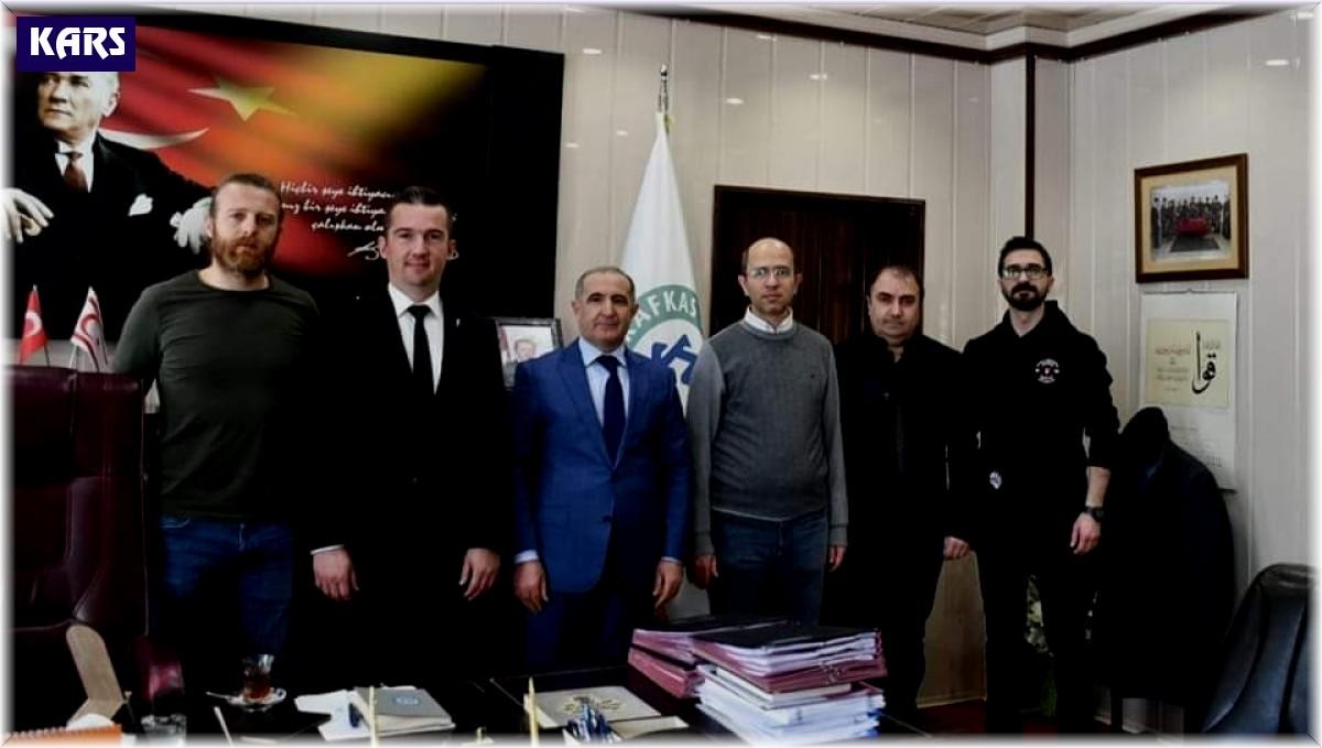 Başkan Ödül'den Prof. Dr. Kapu'ya ziyaret