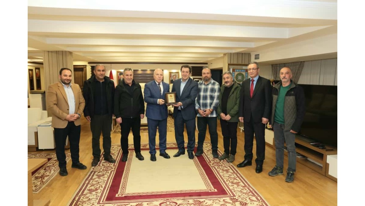 Başkan Sekmen, DGF ve DAGC'yi kabul etti