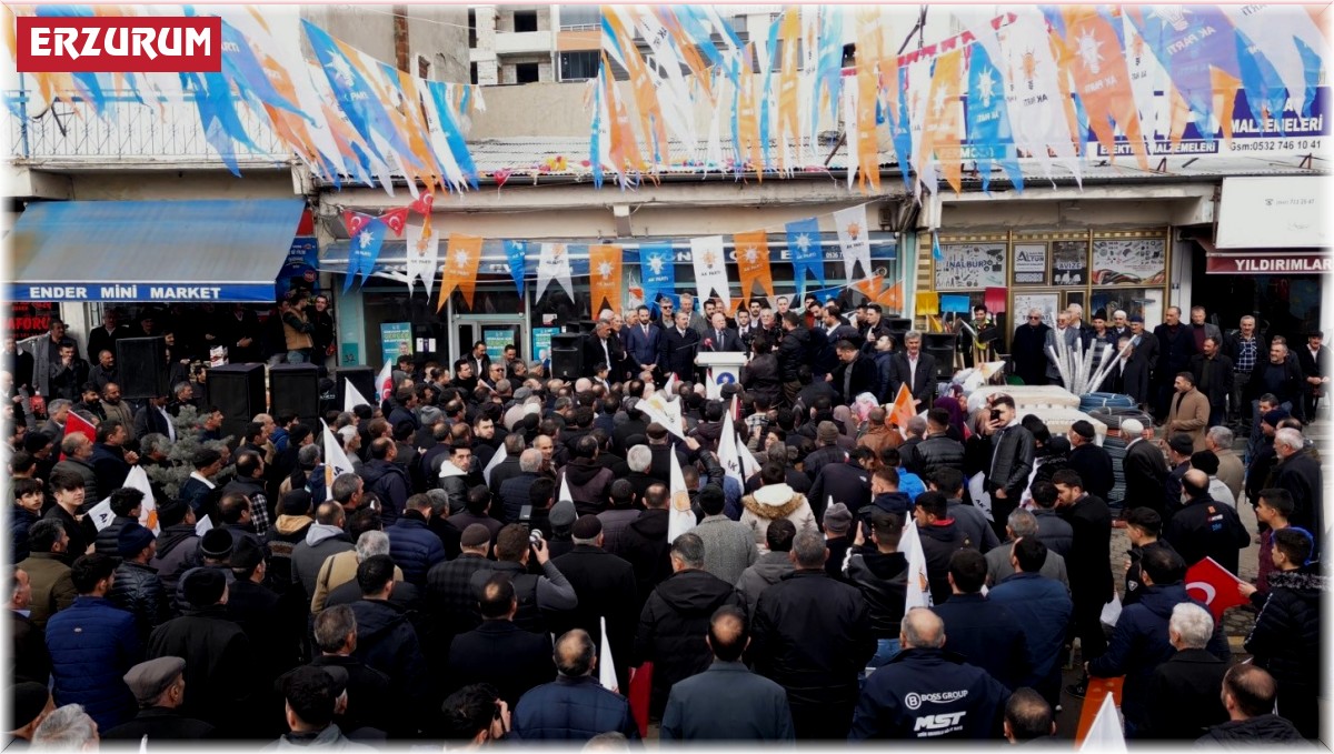 Başkan Sekmen'e Horasan'da coşkulu karşılama