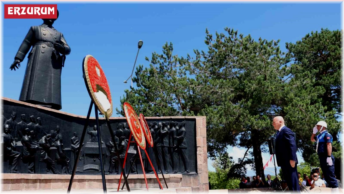 Başkan Sekmen; Milli Mücadele meşalesi Erzurum'dan yakıldı