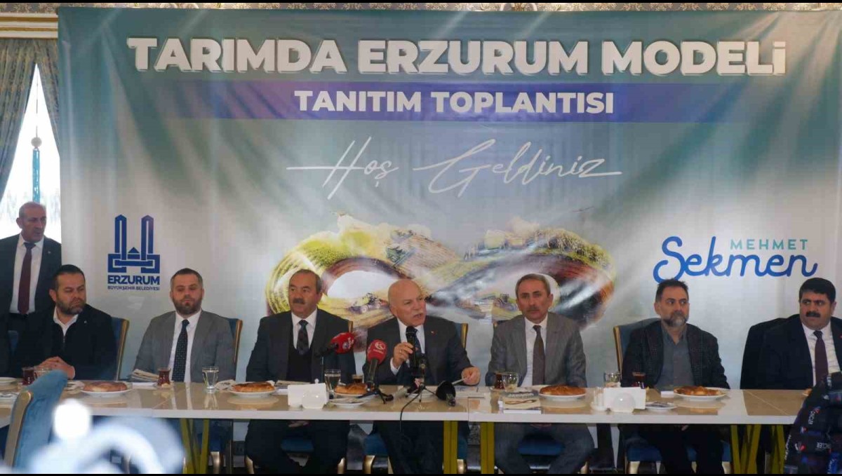 Başkan Sekmen tarımın kitabını yazdı