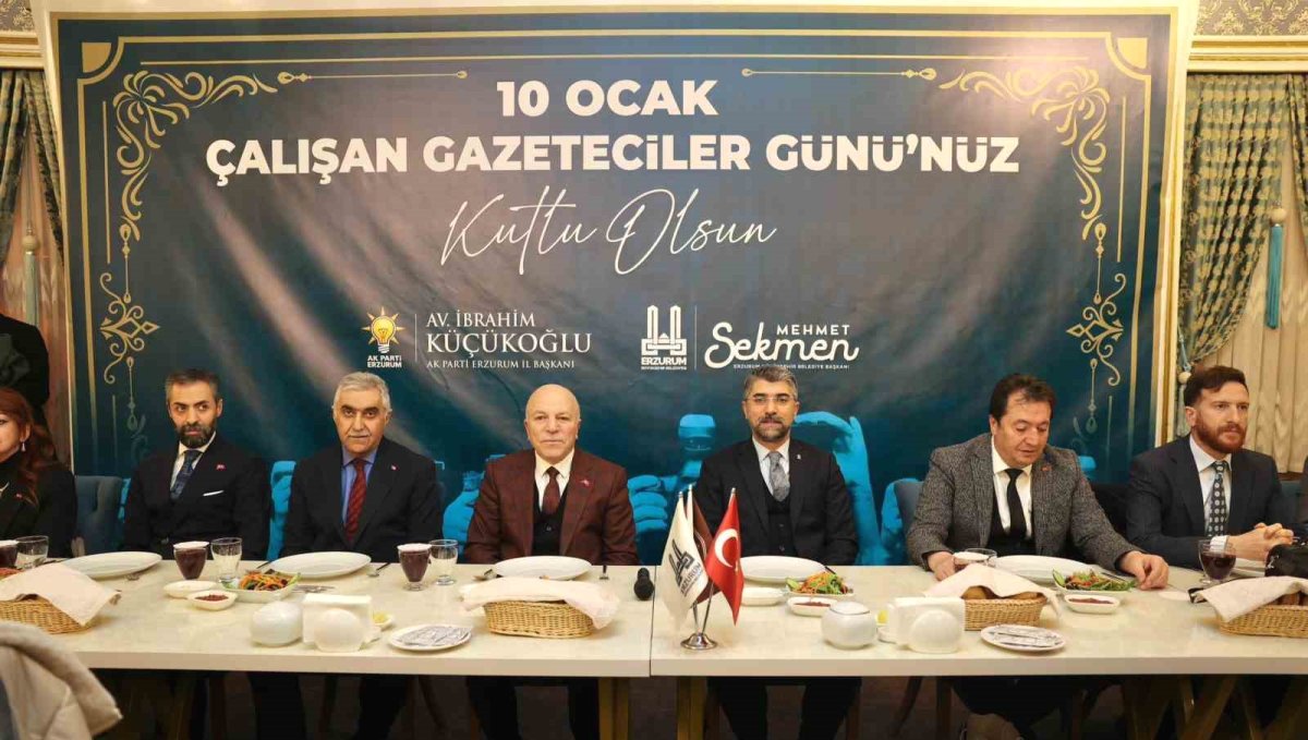 Başkan Sekmen ve Küçükoğlu medya mensuplarıyla buluştu