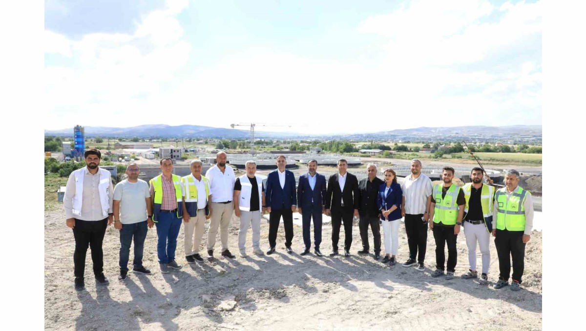 Başkan Şerifoğulları, İleri Biyolojik Atık Su Arıtma Tesisi'nde incelemelerde bulundu