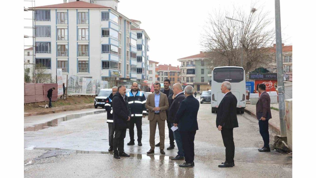 Başkan Şerifoğulları, kent genelinde incelemelerini sürdürüyor