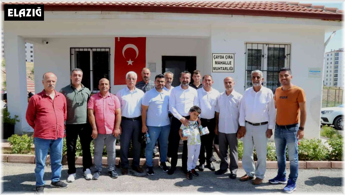 Başkan Şerifoğulları mahalle ziyaretlerini sürdürüyor