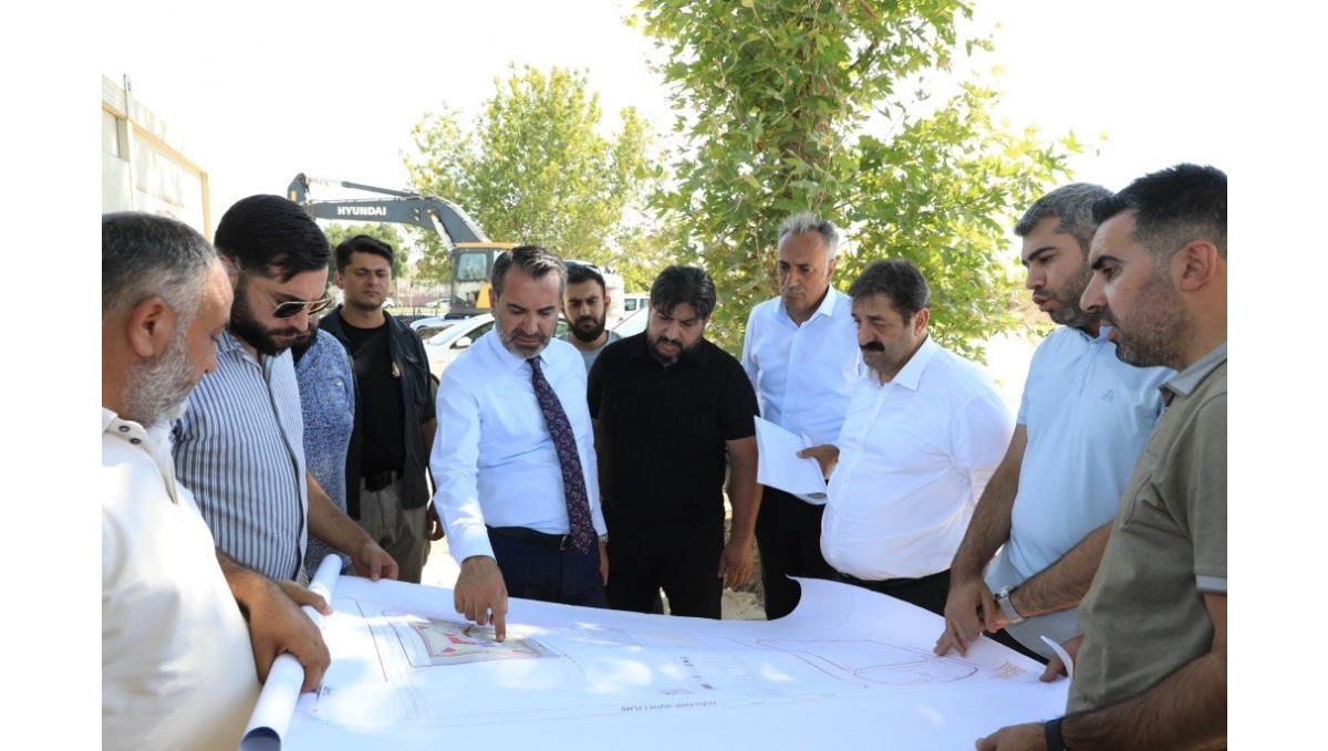 Başkan Şerifoğulları saha çalışmalarını yerinde inceledi