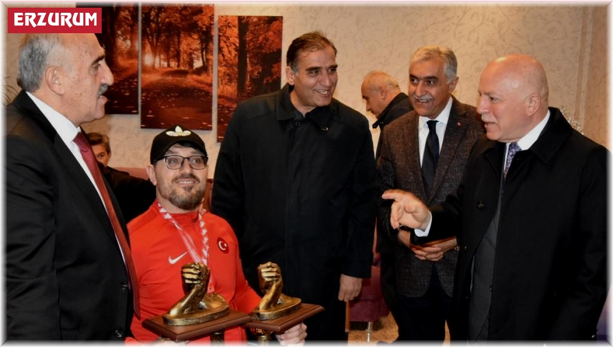 Başkan Tanfer, "Gökhan Seven, bileği bükülmez gururumuz"