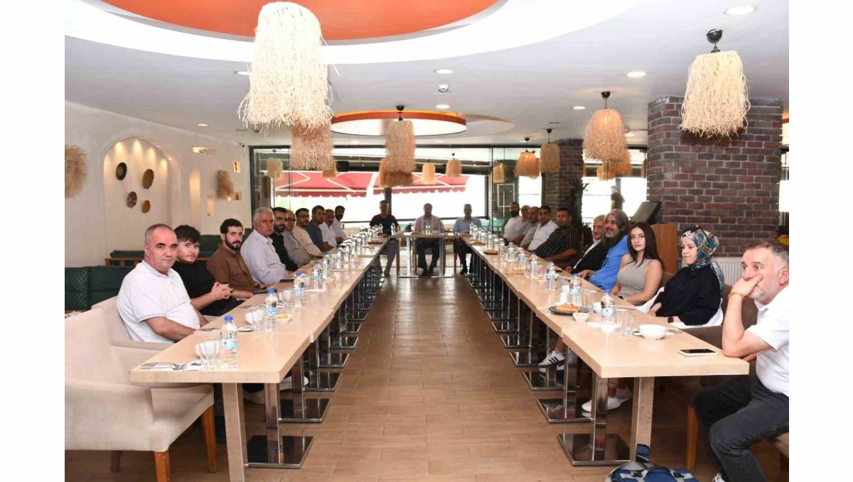 Başkan Taşkın basın mensupları ile bir araya geldi