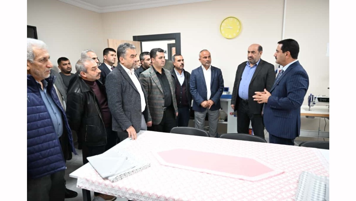 Başkan Taşkın, tamamlanan projeleri teşkilatla inceledi