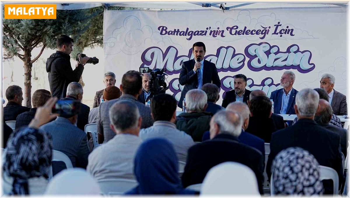 Başkan Taşkın, Yamaç Mahallesi'nde vatandaşlarla buluştu