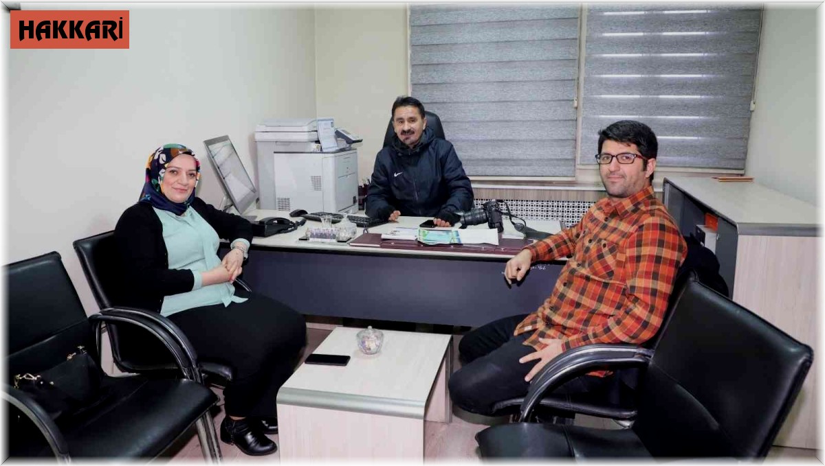 Başkan Tatlı'dan İHA Temsilcisi Taş'a ziyaret