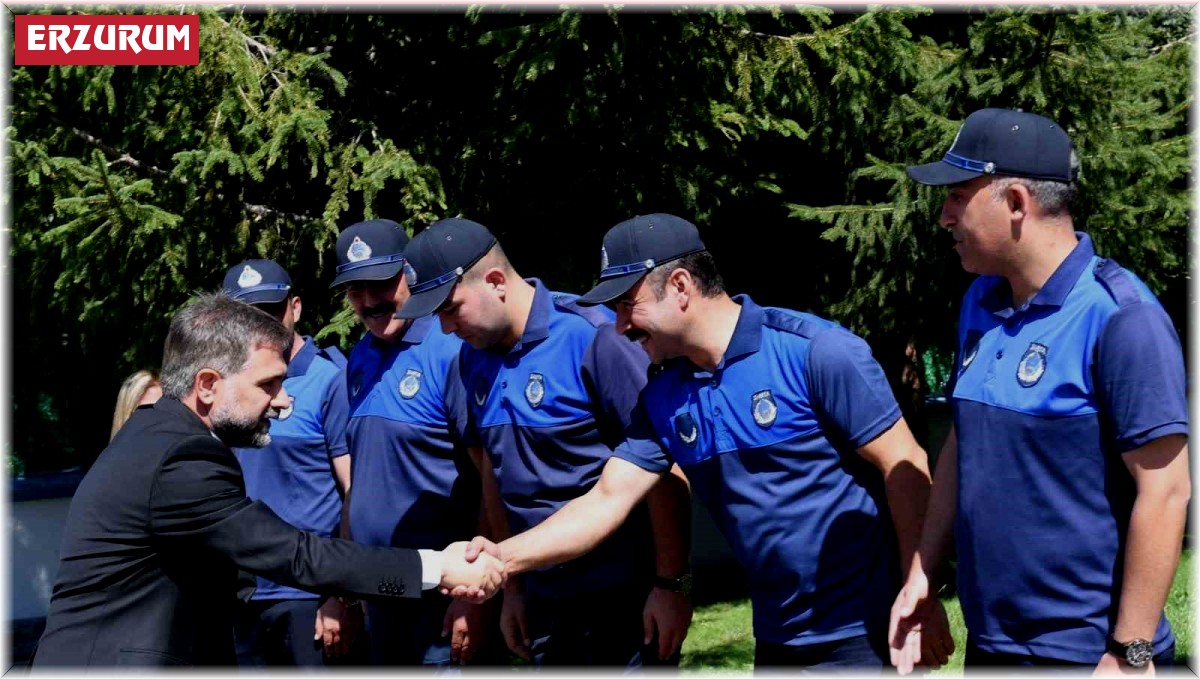 Başkan Uçar zabıta üniforması giydi, Zabıta Haftası'nı kutladı