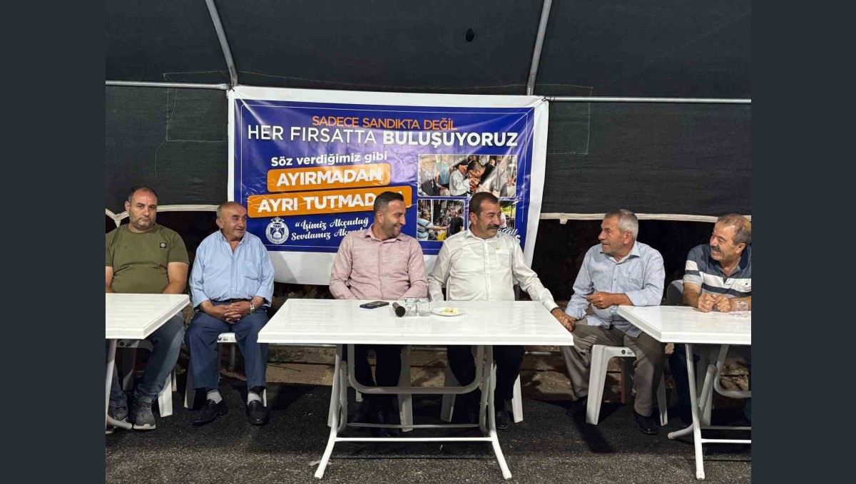 Başkan Ulutaş, Kültür Mahallesi'nde vatandaşlarla buluştu