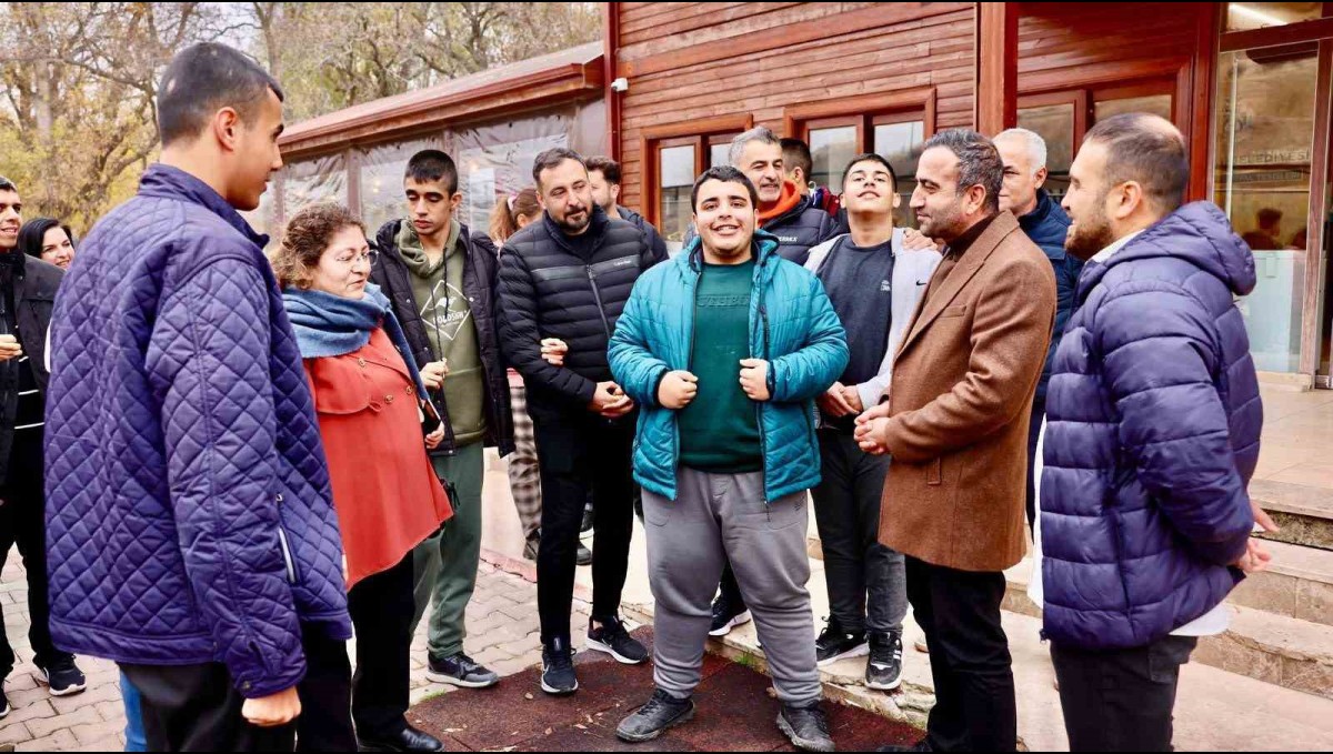 Başkan Ulutaş özel öğrencileri ağırladı