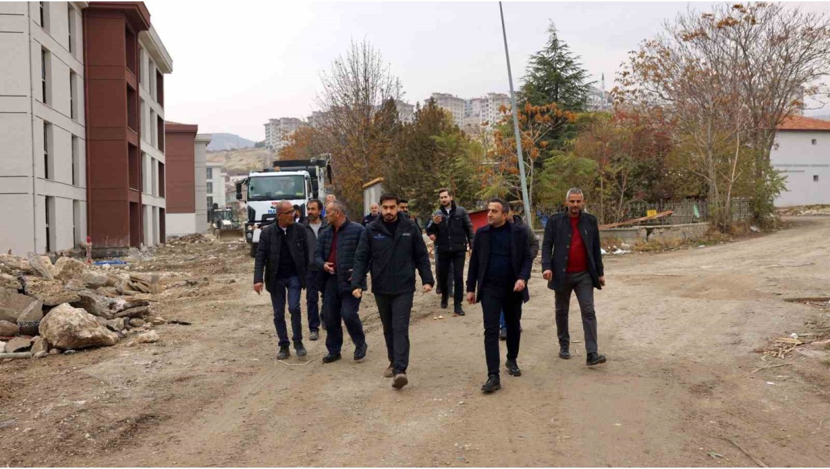 Başkan Ulutaş rezerv alanlarındaki çalışmaları inceledi