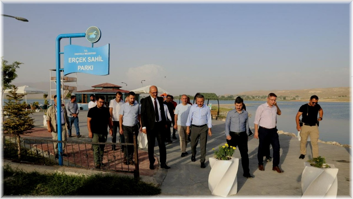 Başkan Vekili Aydın'dan Erçek Mahallesi'ne ziyaret