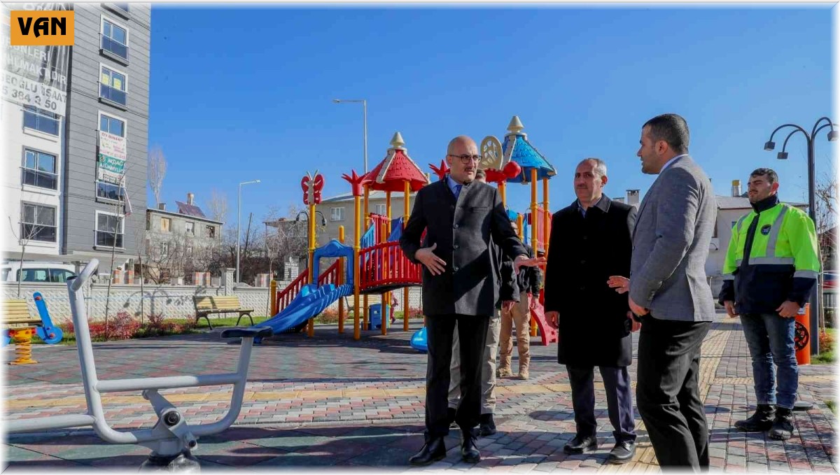 Başkan Vekili Aydın hayata geçirilen çalışmaları yerinde inceledi