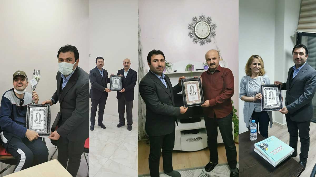 Başkan Yıldız, Ağrı’da kendi öğretmeni Sefa Altun’u ziyaret etti