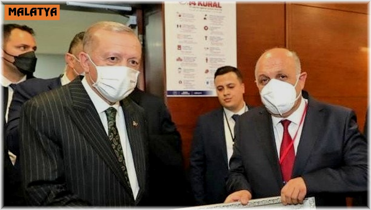 Başkan Zelyurt'un Cumhurbaşkanı Erdoğan ile görüştü