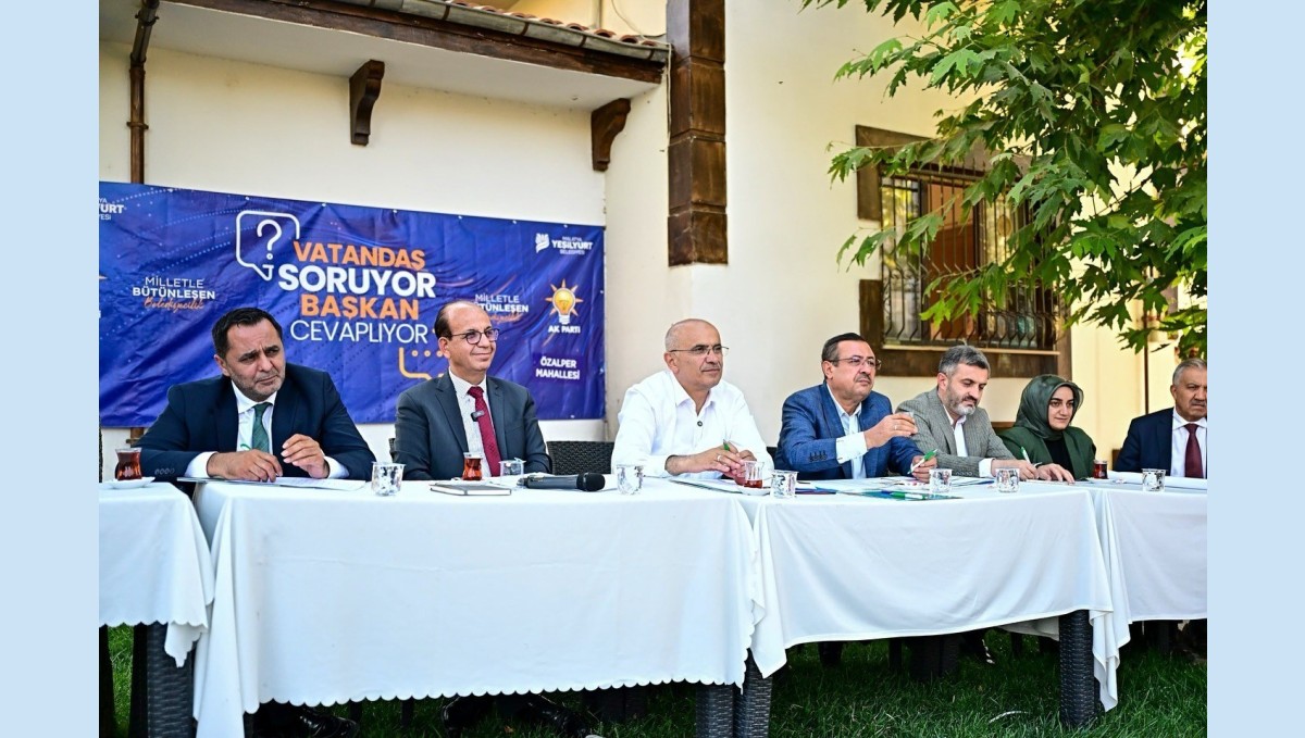 Başkanlar Malatya'nın geleceğini Özalper'de vatandaşlarla paylaştı