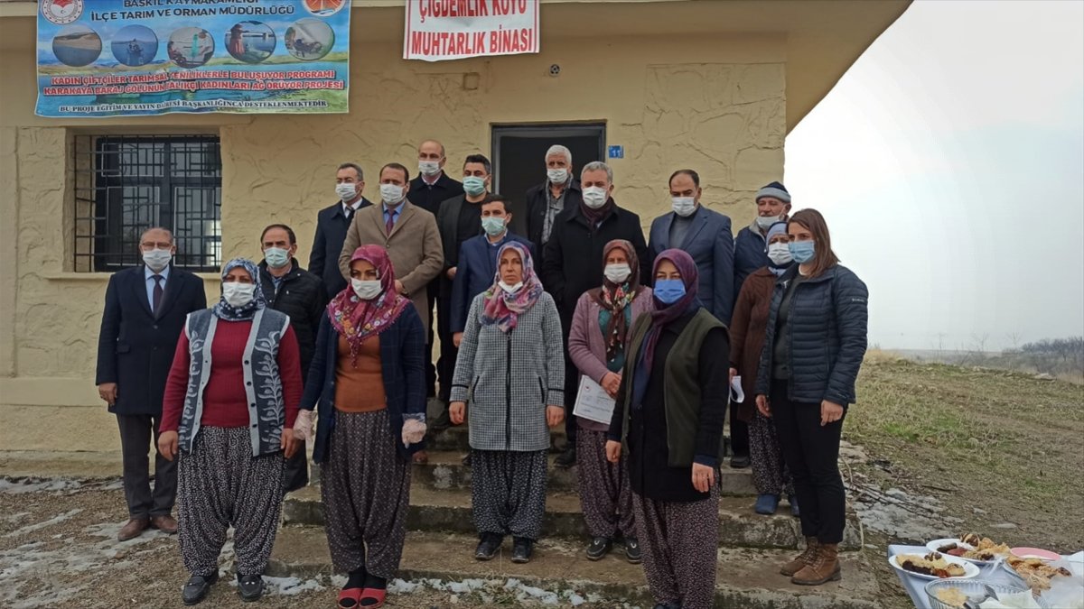 Baskil'de "Balıkçı Kadınlar Ağ Örüyor" projesi kapanış programı düzenlendi