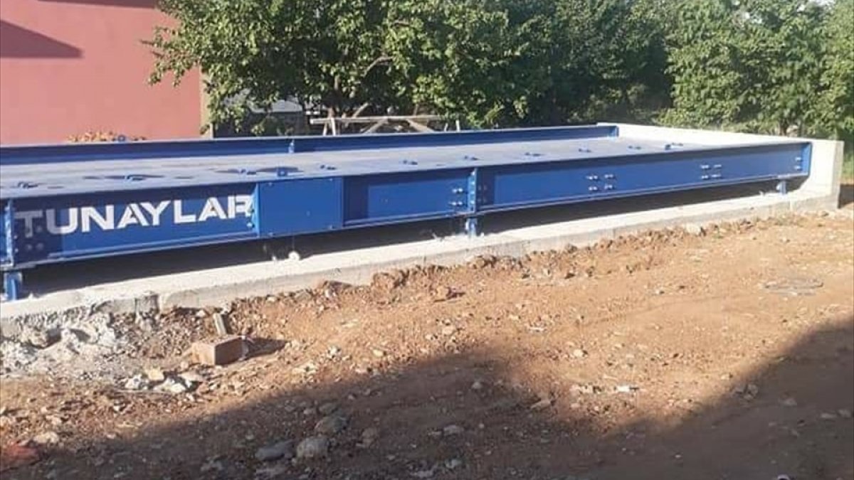 Baskil'de ticari kantar hizmete girdi