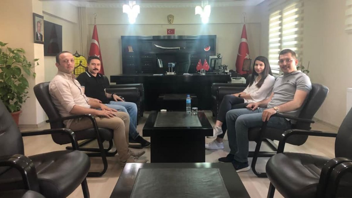 Başsavcı Altınay'dan Kaymakam Zeyrek'e veda ziyareti