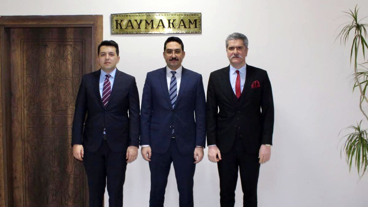 Başsavcı ve Adalet Komisyonu Başkanından Hamur Kaymakamlığına Ziyaret