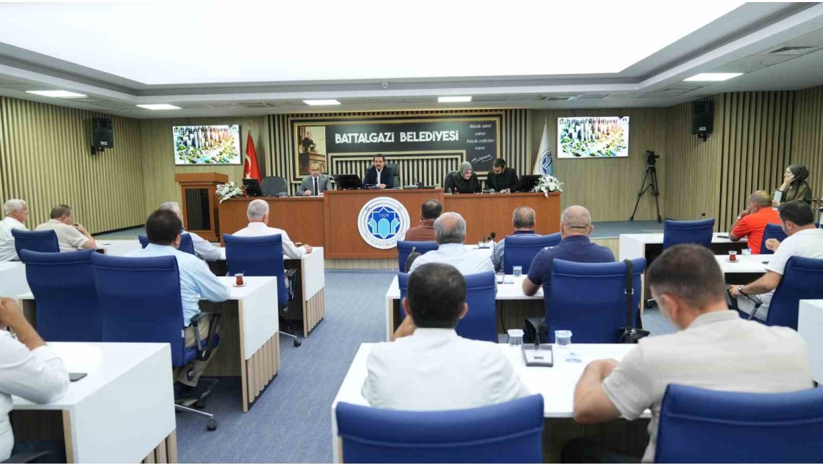 Battalgazi Belediye Meclisi ağustos ayı ilk oturumu gerçekleştirildi