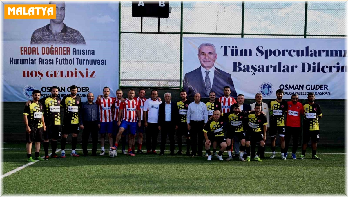 Battalgazi Belediyesi'nde anlamlı futbol turnuvası