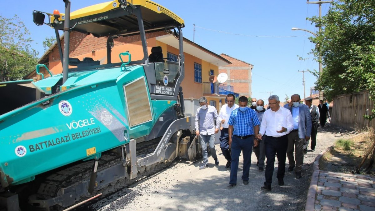 Battalgazi Belediyesi'nden 7 sokağa 2 milyon yatırım