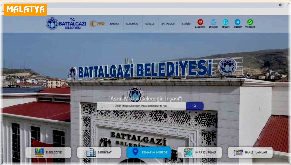 Battalgazi Belediyesi'nden esnafa dijital rehber hizmeti