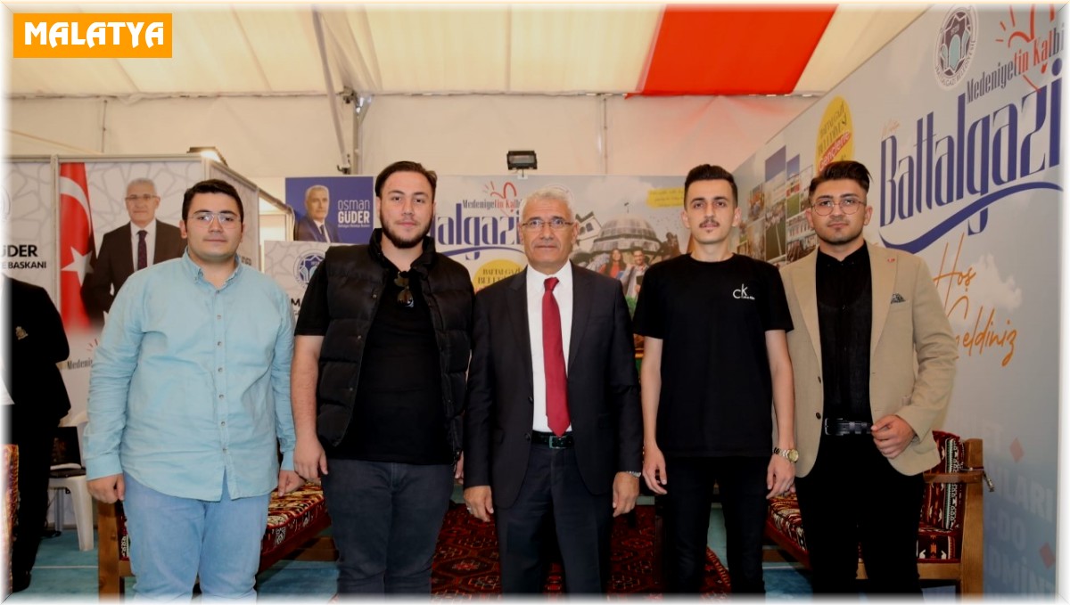 Battalgazi Belediyesi standına yoğun ilgi