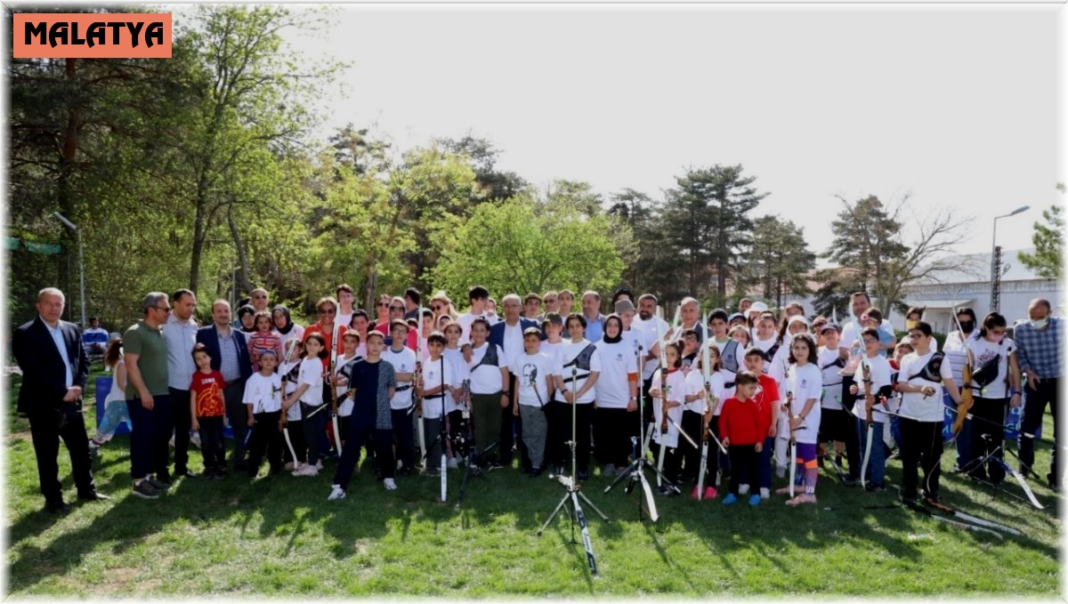 Battalgazi'de 23 Nisan okçuluk şenliği