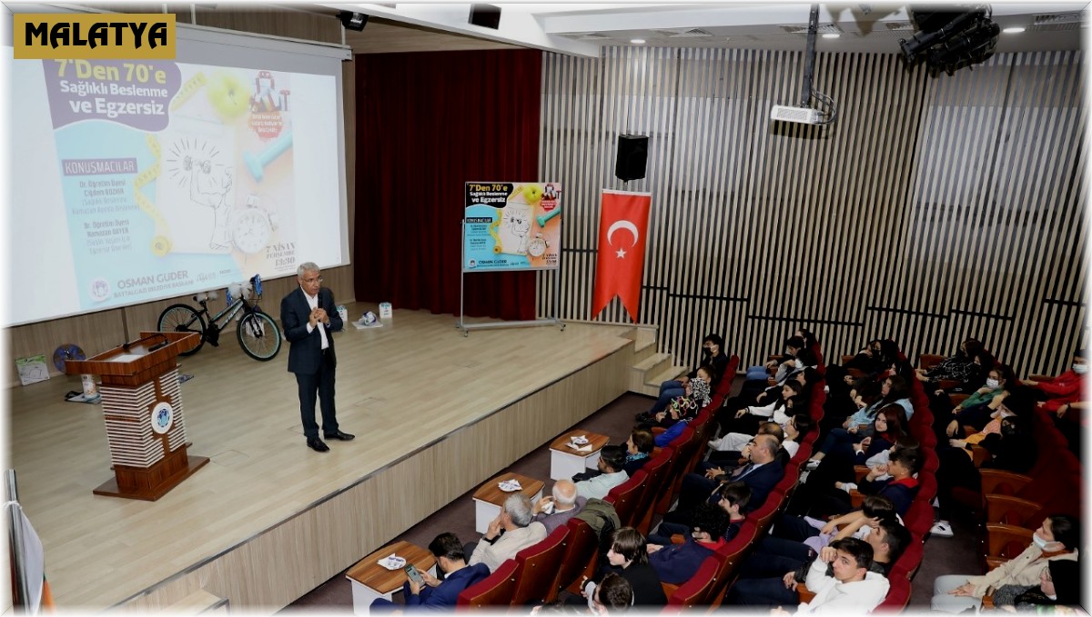 Battalgazi'de 7'den 70'e ilgi gören konferans