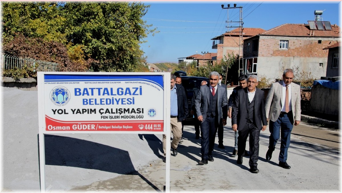 Battalgazi'de 7 sokağa 1.5 milyonluk yatırım