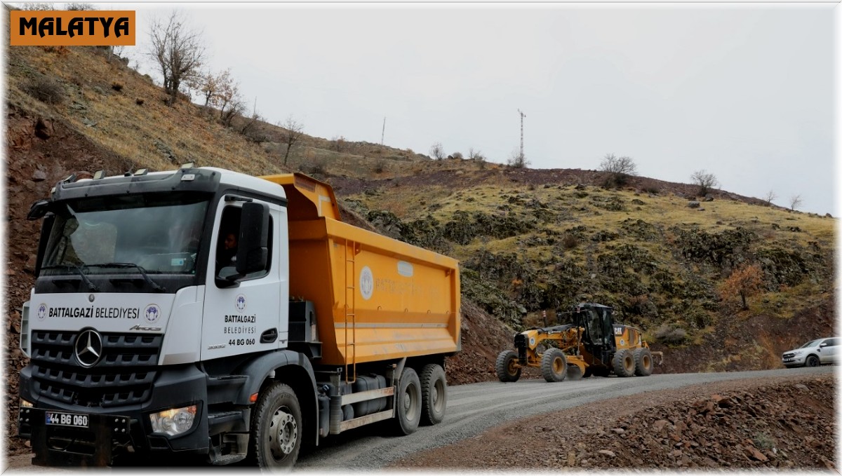 Battalgazi'de bir mahallenin daha ulaşım sorunu çözüldü