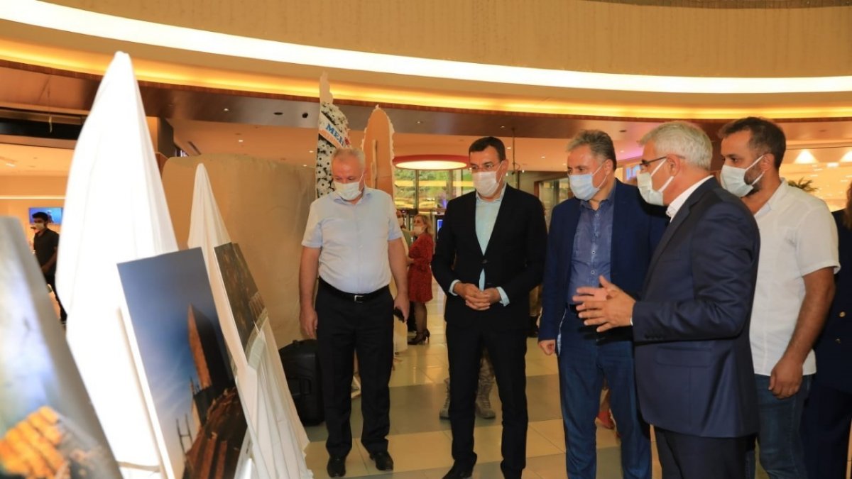 Battalgazi'de dereceye giren resimler sergilendi