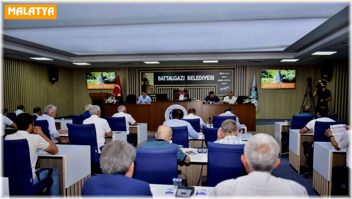 Battalgazi'de Eylül ayı meclis toplantısı yapıldı