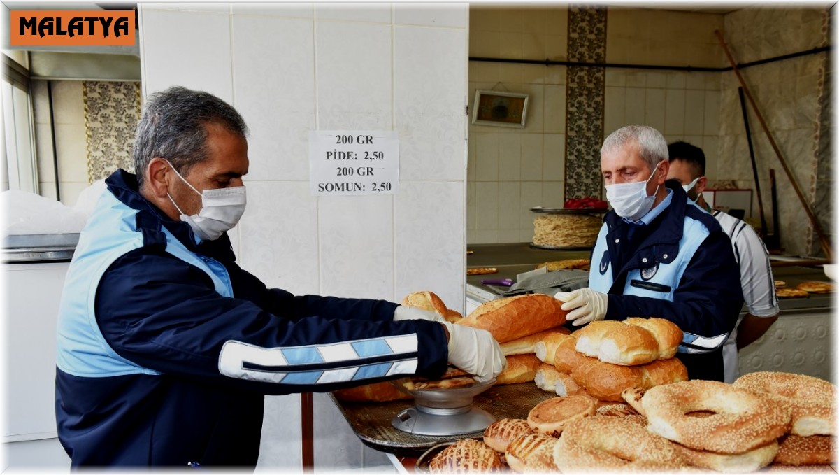 Battalgazi'de fırınlara gramaj ve hijyen denetimi