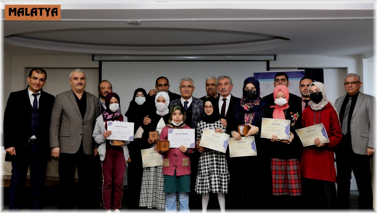 Battalgazi'de Kur'an-ı Kerimi güzel okuma yarışması düzenlendi