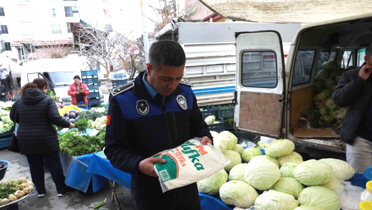 Battalgazi'de pazarlara zabıta denetimi