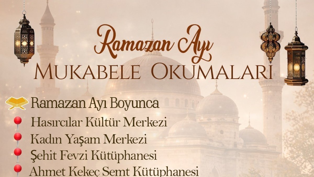 Battalgazi'de Ramazan ayı mukabele okumaları başlıyor
