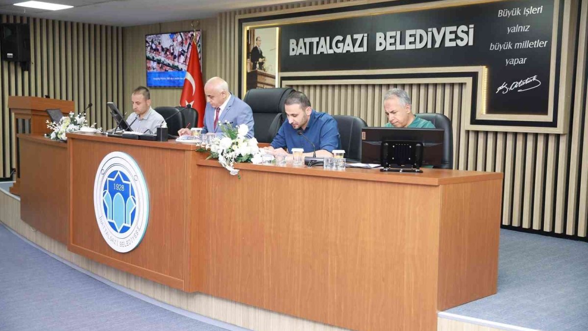 Battalgazi'de Temmuz ayı meclis toplantısı yapıldı