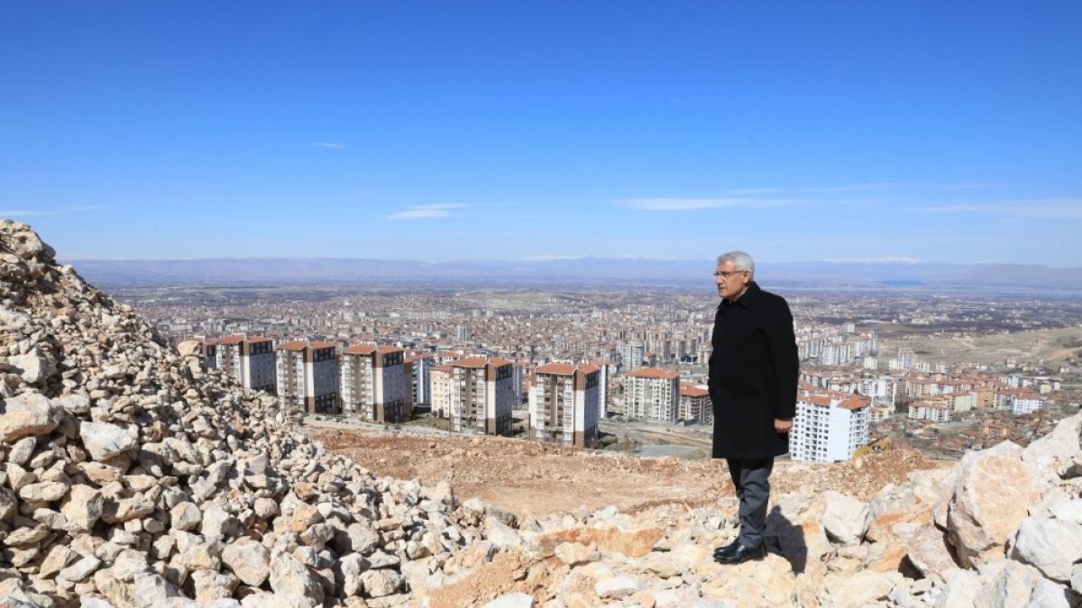 Battalgazi'de yeni imar yolu açma çalışmalarına başlandı