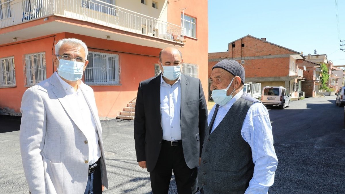 Battalgazi'de yeni yol ve asfalt çalışmaları devam ediyor