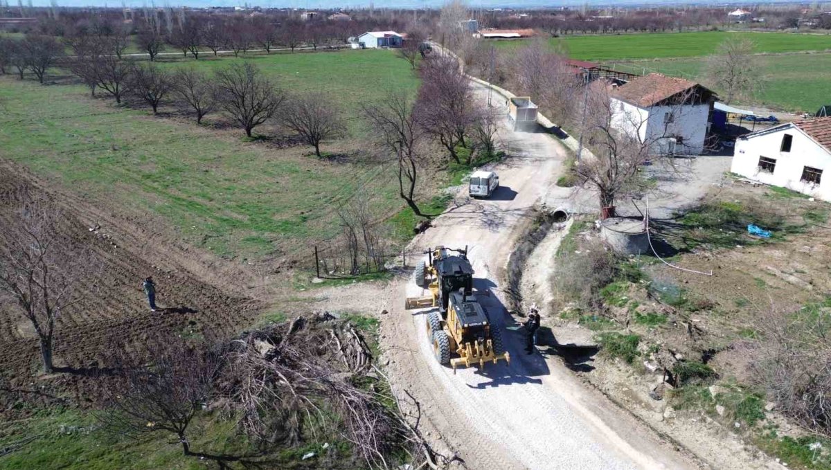 Battalgazi'de yol çalışmaları sürüyor